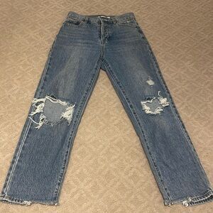 Pacsun high rise straight jeans